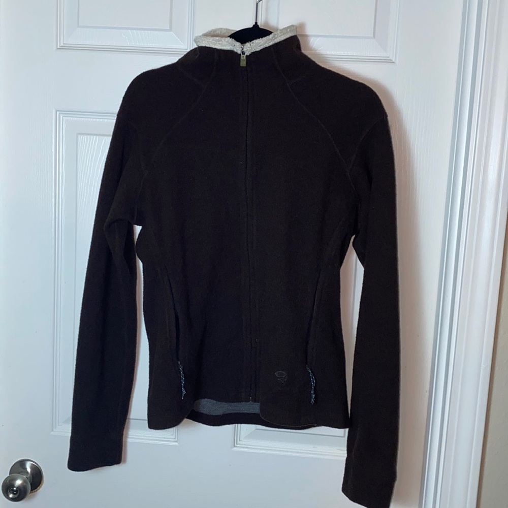 Mountain Hard Wear Women’s Wool Blend Zip up Jacket Size Medium